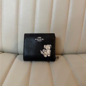 Snap Wallet With Happy Dog